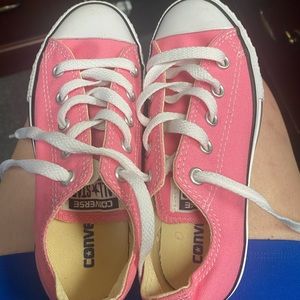 Pink Youth size 12 Converse